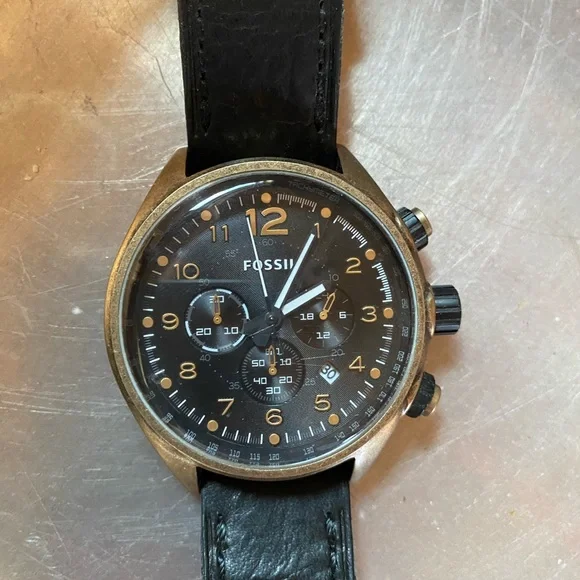 Fossil watch - worn once Worn Once FOSSIL Silver Dial Stainless Steel Watch PR-5369  main image 3